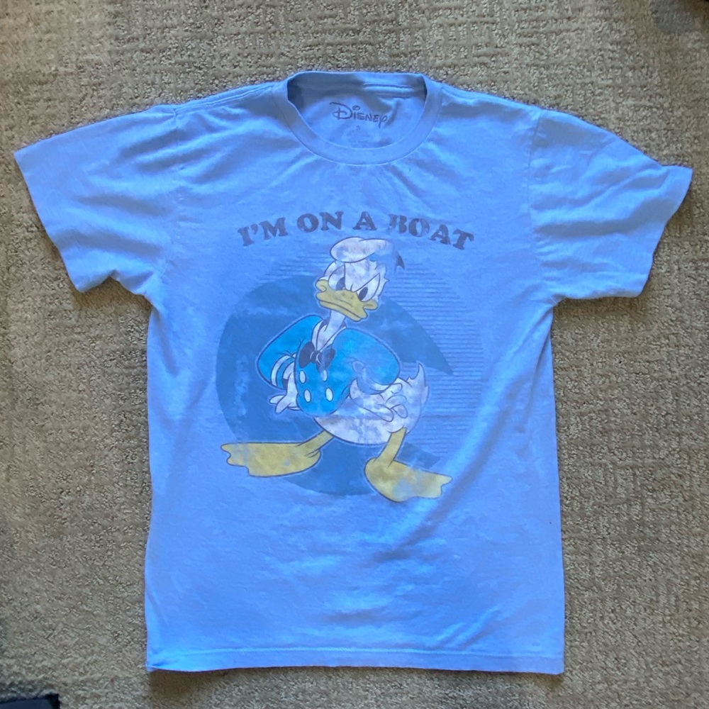 “I’m on a Boat” Donald Duck Tshirt